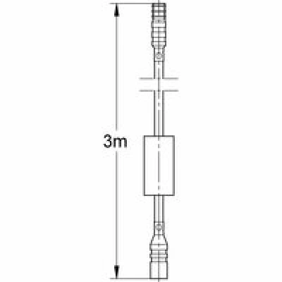 Удлинительный кабель, 3м. GROHE 36221000 Удлинительный кабель, 3м. GROHE 36221000