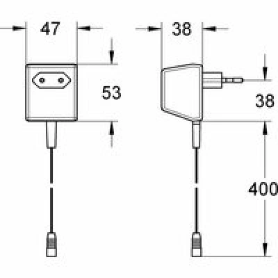 Сетевой адаптер GROHE 43016000 Сетевой адаптер GROHE 43016000
