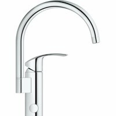 Смеситель для кухни GROHE Eurosmart с функцией экономии воды и интегрированным запорным клапаном, хром (33490002) Смеситель для кухни GROHE Eurosmart с функцией экономии воды и интегрированным запорным клапаном, хром (33490002)