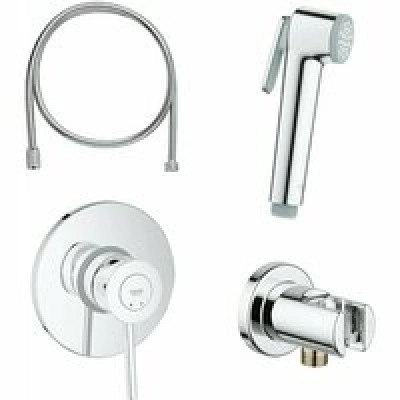 Набор для гигиенического душа GROHE BauClassic, хром (124434) Набор для гигиенического душа GROHE BauClassic, хром (124434)