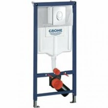 Инсталляция для подвесного унитаза GROHE Solido 3 в 1, с накладной панелью Skate Air (38956000)
