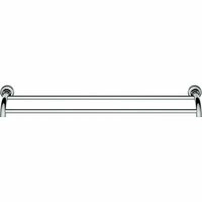 Двойной держатель для полотенца GROHE Essentials Authentic, хром (40654001) Двойной держатель для полотенца GROHE Essentials Authentic, хром (40654001)