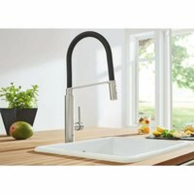 Смеситель для кухни GROHE Concetto профессиональный, суперсталь (31491DC0) Смеситель для кухни GROHE Concetto профессиональный, суперсталь (31491DC0)