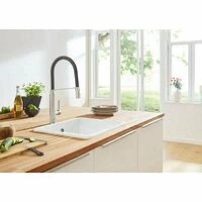 Смеситель для кухни GROHE Concetto профессиональный, суперсталь (31491DC0) Смеситель для кухни GROHE Concetto профессиональный, суперсталь (31491DC0)