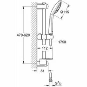 Готовый комплект для ванной комнаты GROHE Eurosmart Cosmopolitan, хром (NB0005) Готовый комплект для ванной комнаты GROHE Eurosmart Cosmopolitan, хром (NB0005)
