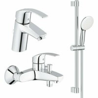 Готовый комплект для ванной комнаты GROHE Tempesta, хром (NB0007) Готовый комплект для ванной комнаты GROHE Tempesta, хром (NB0007)