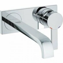 Внешняя часть смесителя для раковины GROHE Allure на 2 отверстия, вынос 220 мм, хром (19386000)