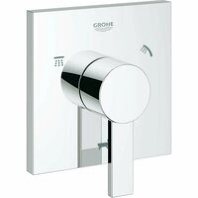 Внешняя часть переключателя потоков GROHE Allure на 3 положения, хром (19590000) Внешняя часть переключателя потоков GROHE Allure на 3 положения, хром (19590000)