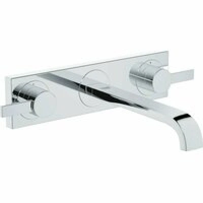 Внешняя часть смесителя для раковины GROHE Allure на 3 отверстия, вынос 220 мм, хром (20193000)