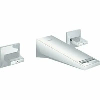 Внешняя часть смесителя для раковины GROHE Allure Brilliant настенного монтажа на 3 отверстия, вынос 161 мм, хром (20346000)