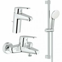 Готовый комплект для ванной комнаты GROHE Tempesta, хром (NB0016)