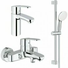 Готовый комплект для ванной комнаты GROHE Tempesta, хром (NB0013-1)