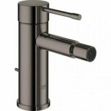Смеситель для биде GROHE Essence с донным клапаном, темный графит глянец (32935A01)