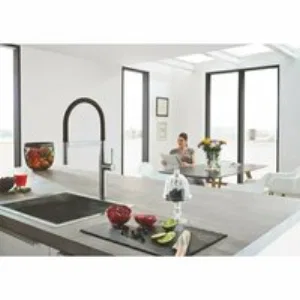 Гибкий шланг GROHE GROHFlexx для смесителя Essence, темно-коричневый (30321HG0) Гибкий шланг GROHE GROHFlexx для смесителя Essence, темно-коричневый (30321HG0)