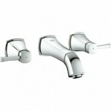Внешняя часть смесителя для раковины GROHE Grandera на 3 отверстия, хром (20414000)