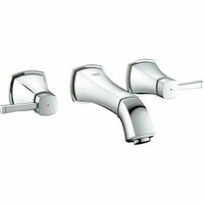 Внешняя часть смесителя для раковины GROHE Grandera на 3 отверстия, хром (20414000) Внешняя часть смесителя для раковины GROHE Grandera на 3 отверстия, хром (20414000)