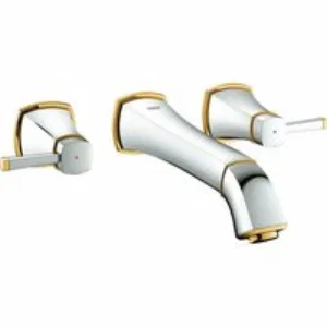 Внешняя часть смесителя для раковины GROHE Grandera, M-Size, хром/золото (20415IG0) Внешняя часть смесителя для раковины GROHE Grandera, M-Size, хром/золото (20415IG0)