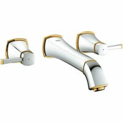 Внешняя часть смесителя для раковины GROHE Grandera, M-Size, хром/золото (20415IG0) Внешняя часть смесителя для раковины GROHE Grandera, M-Size, хром/золото (20415IG0)