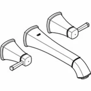 Внешняя часть смесителя для раковины GROHE Grandera, M-Size, хром/золото (20415IG0) Внешняя часть смесителя для раковины GROHE Grandera, M-Size, хром/золото (20415IG0)