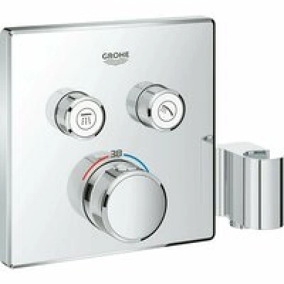 Внешняя часть термостата для душа GROHE Grohtherm SmartControl на 2 потребителя, хром (29125000)