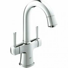 Смеситель для раковины GROHE Grandera с донным клапаном и поворотным изливом, хром (21107000)