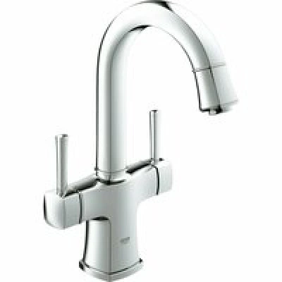Смеситель для раковины GROHE Grandera с донным клапаном и поворотным изливом, хром (21107000)
